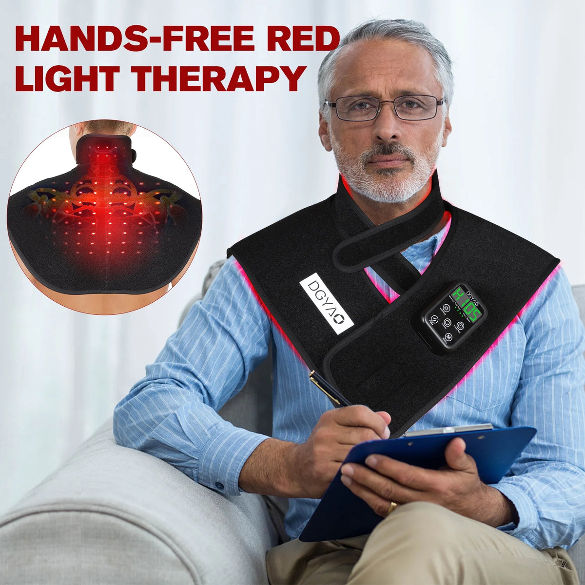 Infrared Red Light Therapy Device with Power Bank O86003