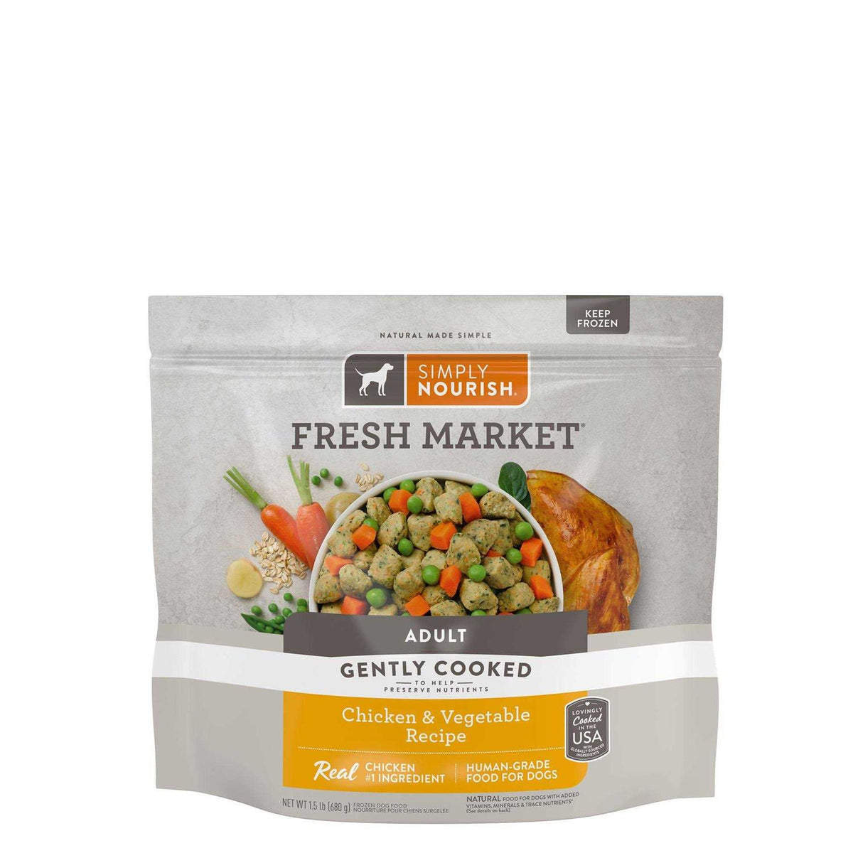Fresh Market Frozen Dog Food K41647