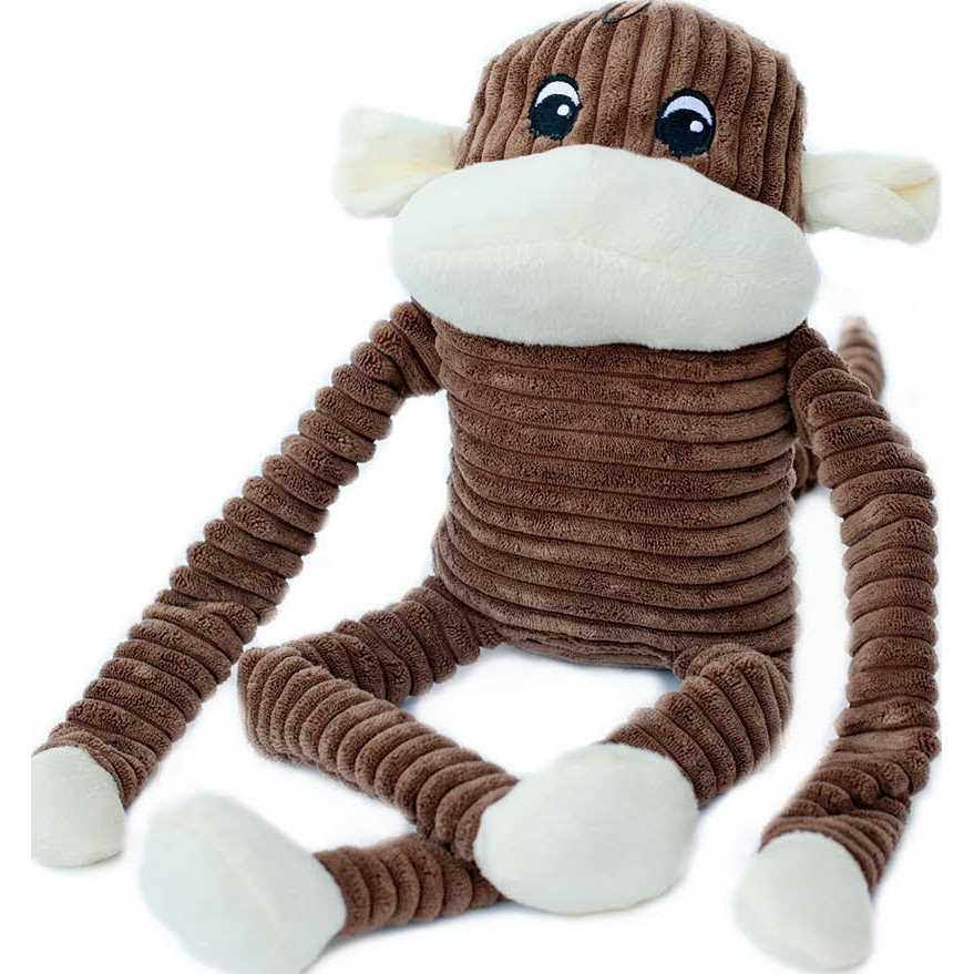 Crinkle Monkey Dog Toy T44030