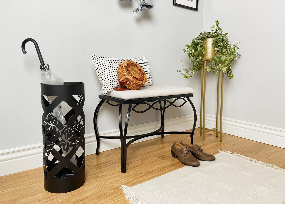 Black Metal Umbrella Stand D58933