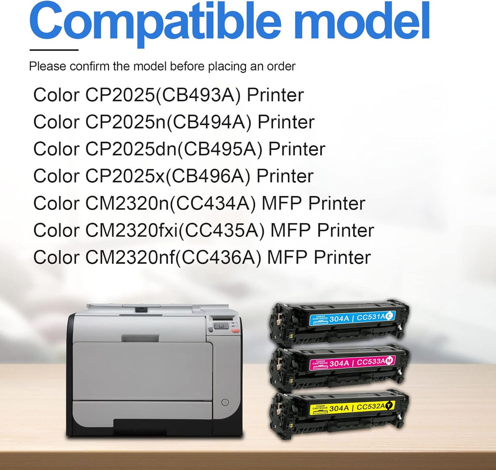 304A Toner Cartridge Replacement 3 Pack M940856