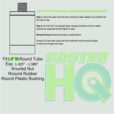 5 Inch Caster Wheel Set F422887