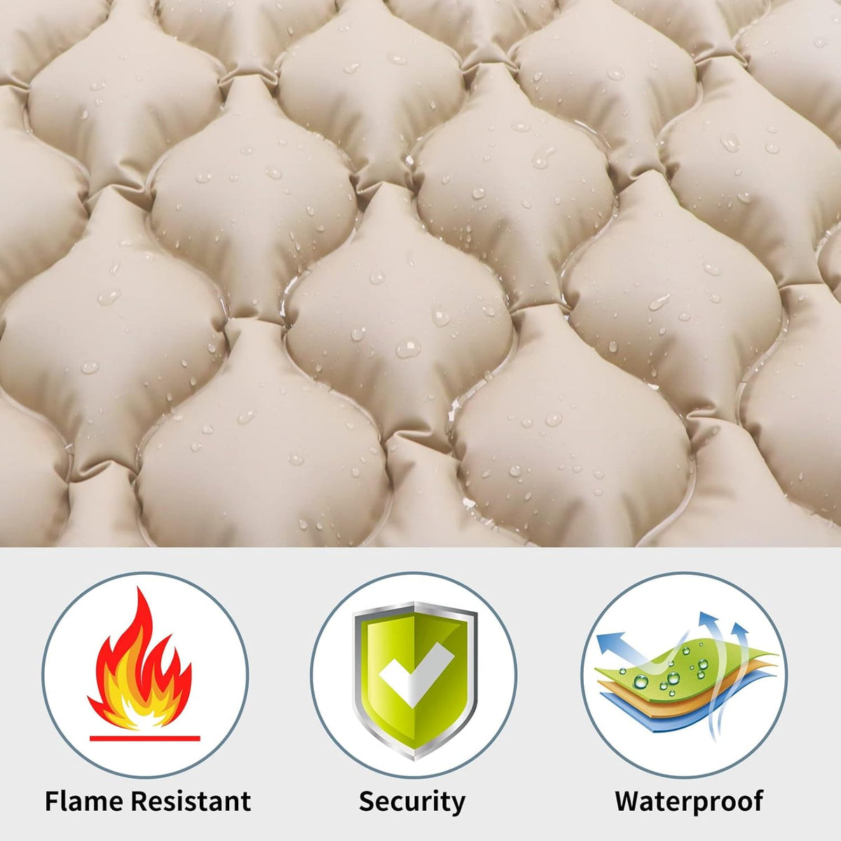 Alternating Pressure Air Mattress with Quiet Pump M9086