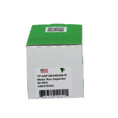 50 Mfd 440/370V Round Motor Run Capacitor X2619