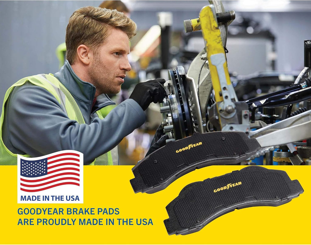Ceramic Front Disc Brake Pads Set T7411