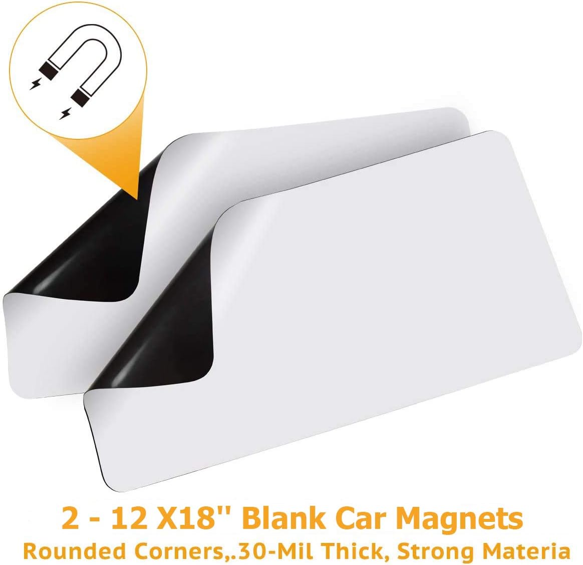 Magnetic Sign for Car 2 Pack W207149