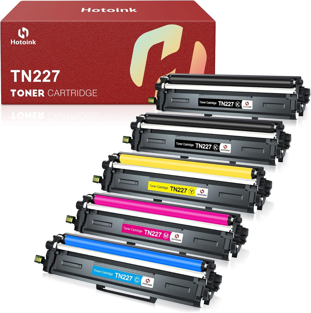 Compatible Toner Cartridge Replacement 5 Pack E37376