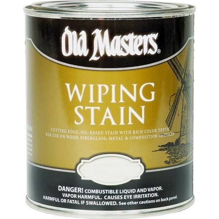 Golden Oak Interior Exterior Wiping Stain Gallon Case of 2 F2869