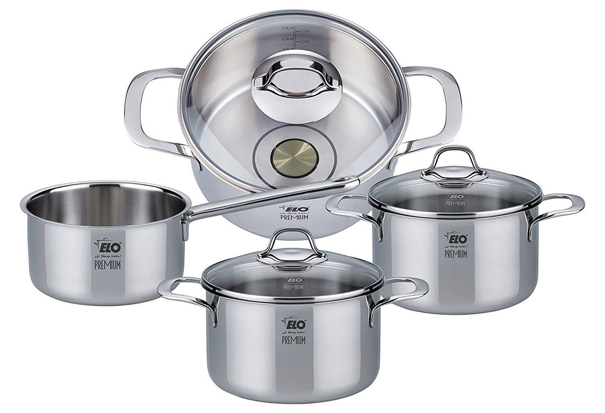 Stainless Steel Induction Cookware Pots and Pans Set O184150