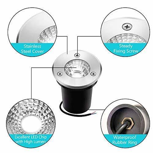 Landscape Lighting 10Pack 3W RGB Color Changing LED Lights B441854