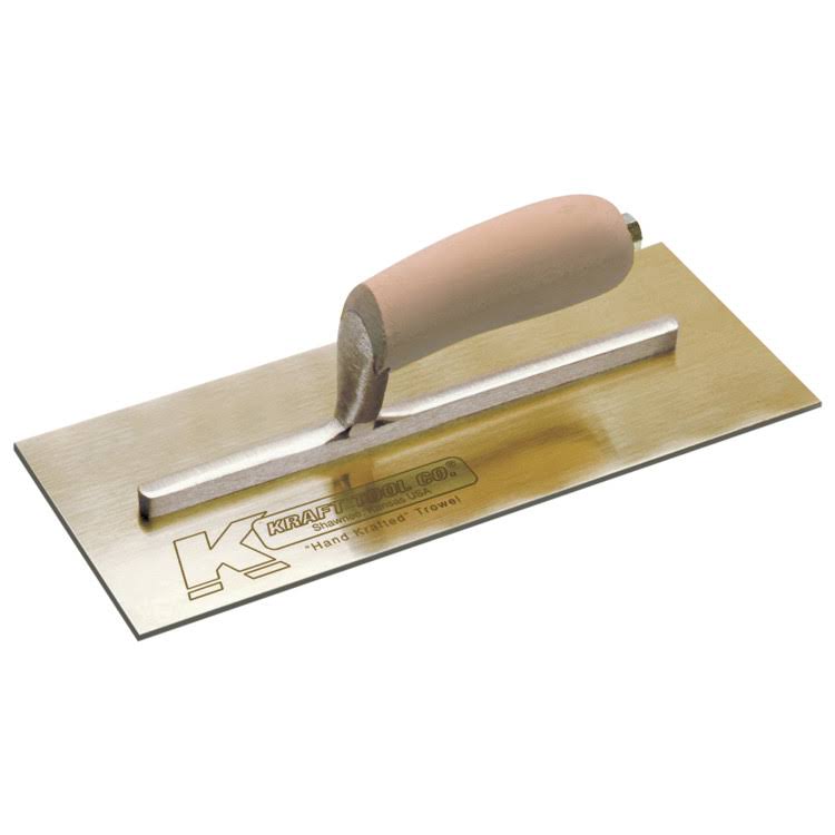 Golden Stainless Steel Plaster Trowel B1943