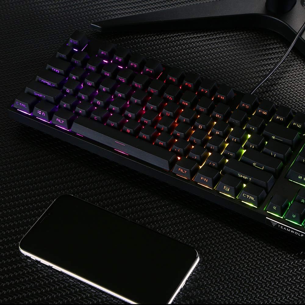 89 Keys Mechanical Gaming Keyboard with Cherry MX Blue Switch M280