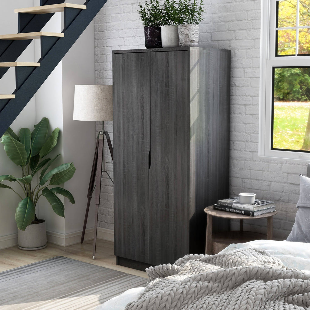 2-Door Wardrobe Armoire T899959