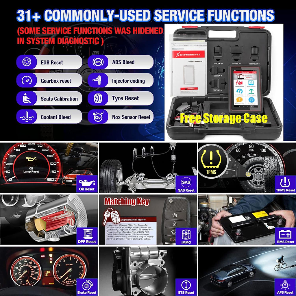 2022 Bidirectional Automotive Diagnostic Scanner H422614