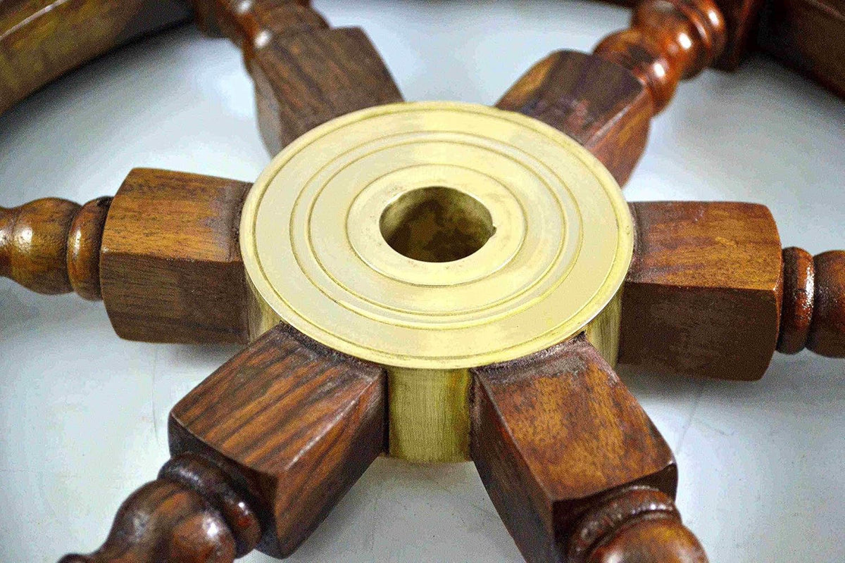 Wooden Ship Wheel 24 inch U48310