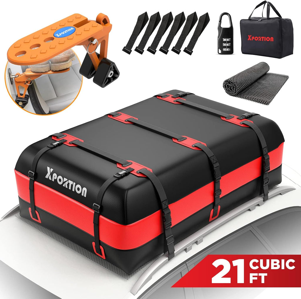 Waterproof 21 Cubic Feet Rooftop Cargo Carrier Bag X14759