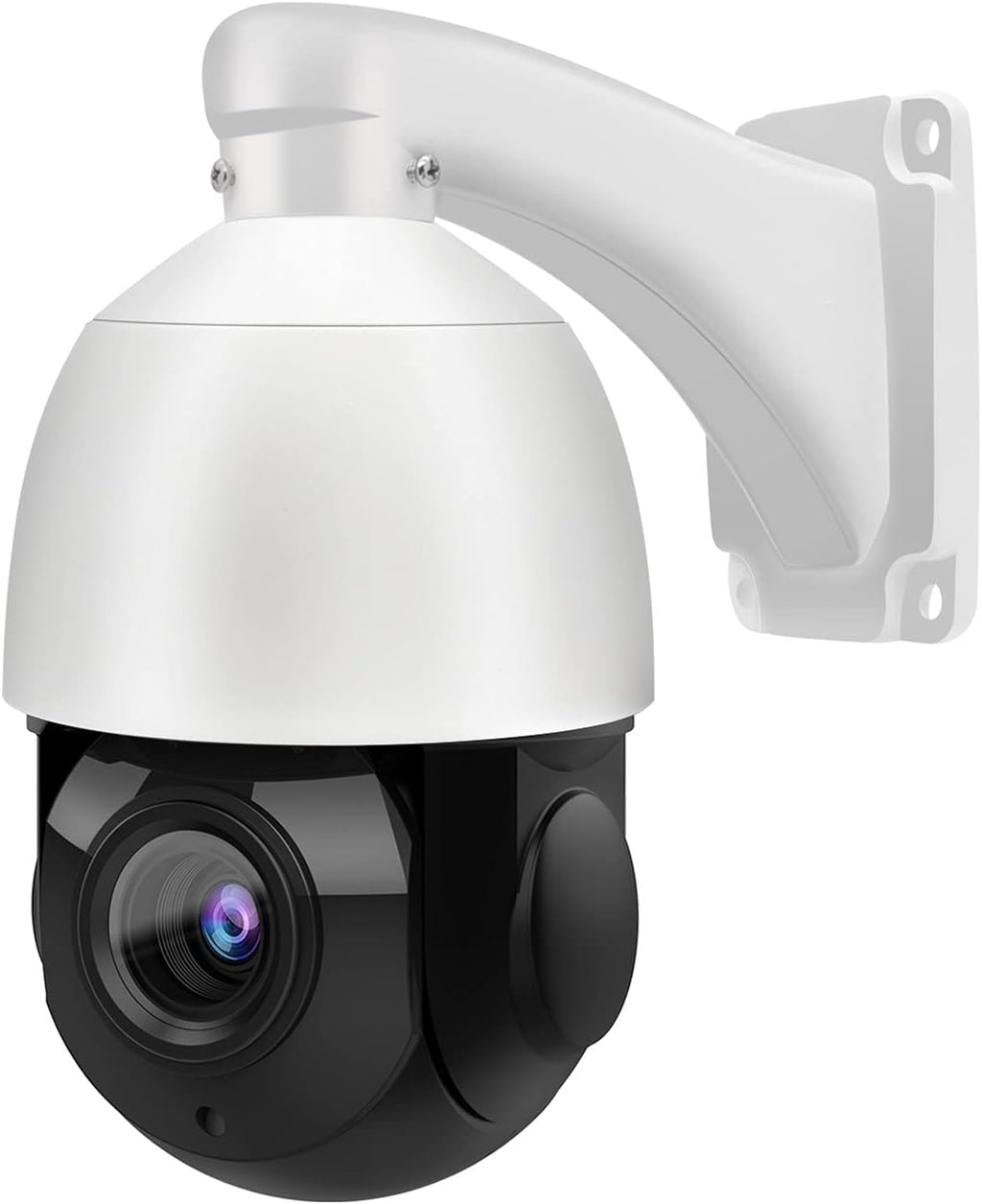 8MP PTZ PoE IP Camera 18x Optical Zoom 165ft IR Night Vision IP66 Z366