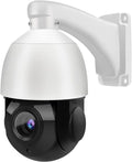 8MP PTZ PoE IP Camera 18x Optical Zoom 165ft IR Night Vision IP66 Z366