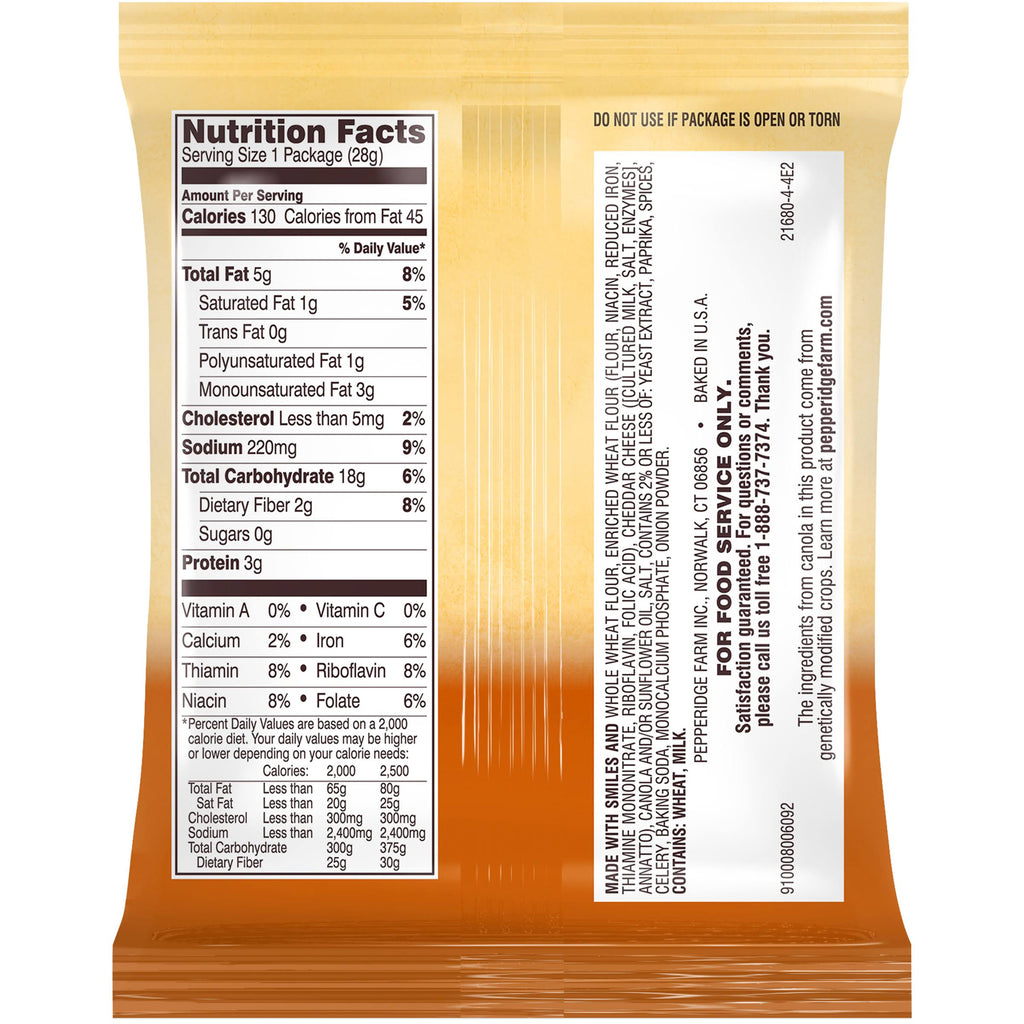Whole Grain Cheddar Crackers H785184
