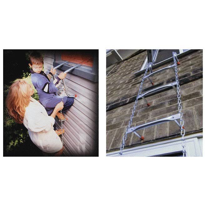 Portable Fire Escape Ladder 25 ft. J7620