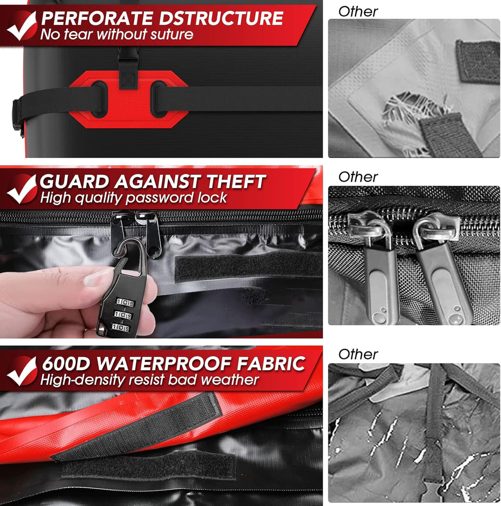Waterproof 21 Cubic Feet Rooftop Cargo Carrier Bag X14759