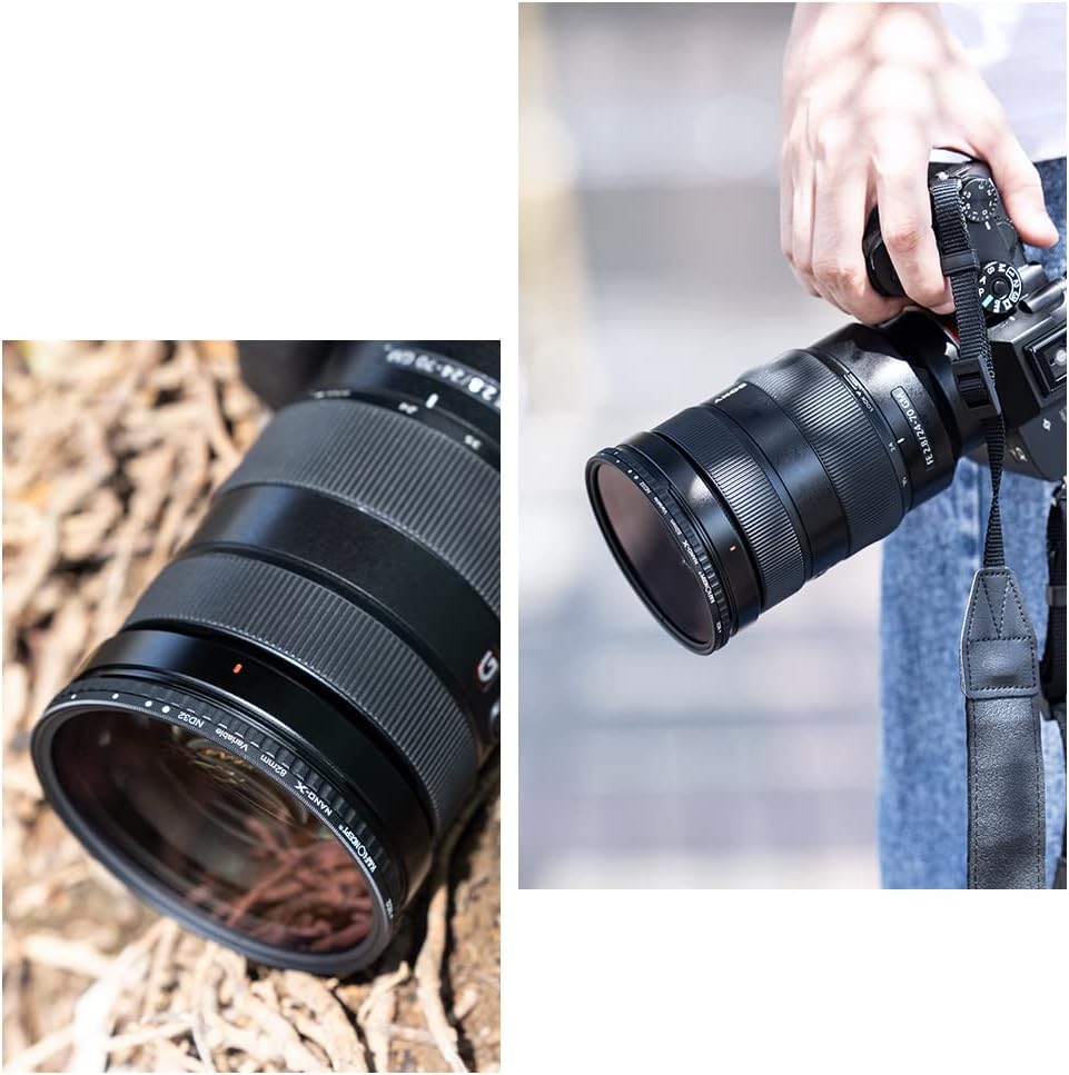 58mm Variable ND Filter ND2-ND32 Camera Lens Filter I23336