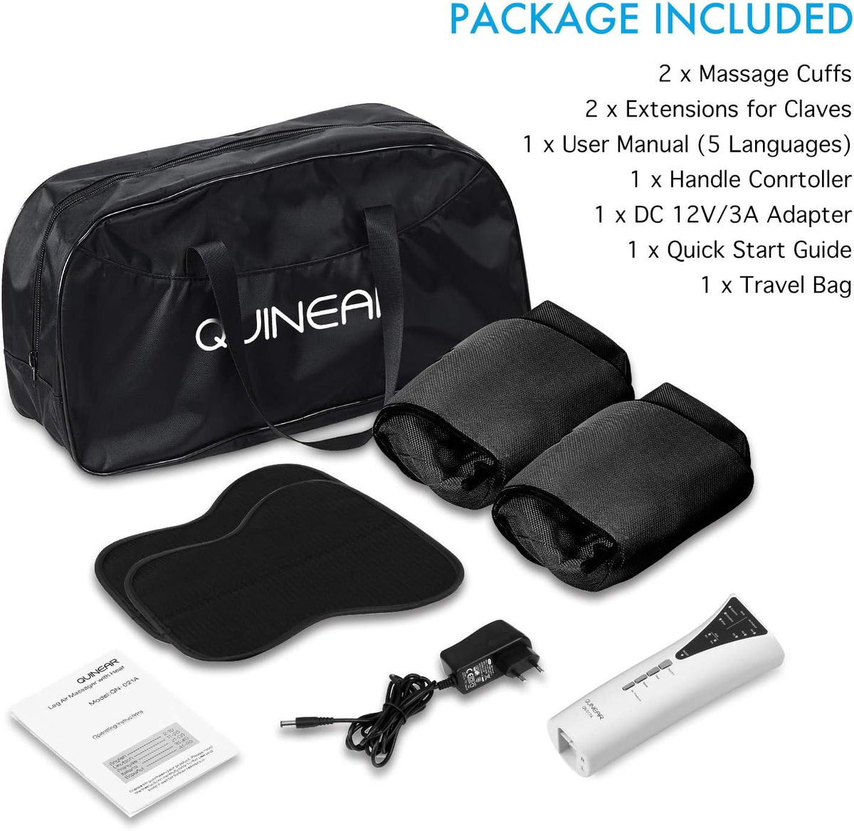 Leg Massager with Heat Air Compression O231