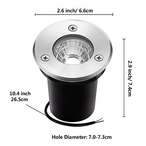 Landscape Lighting 10Pack 3W RGB Color Changing LED Lights B441854