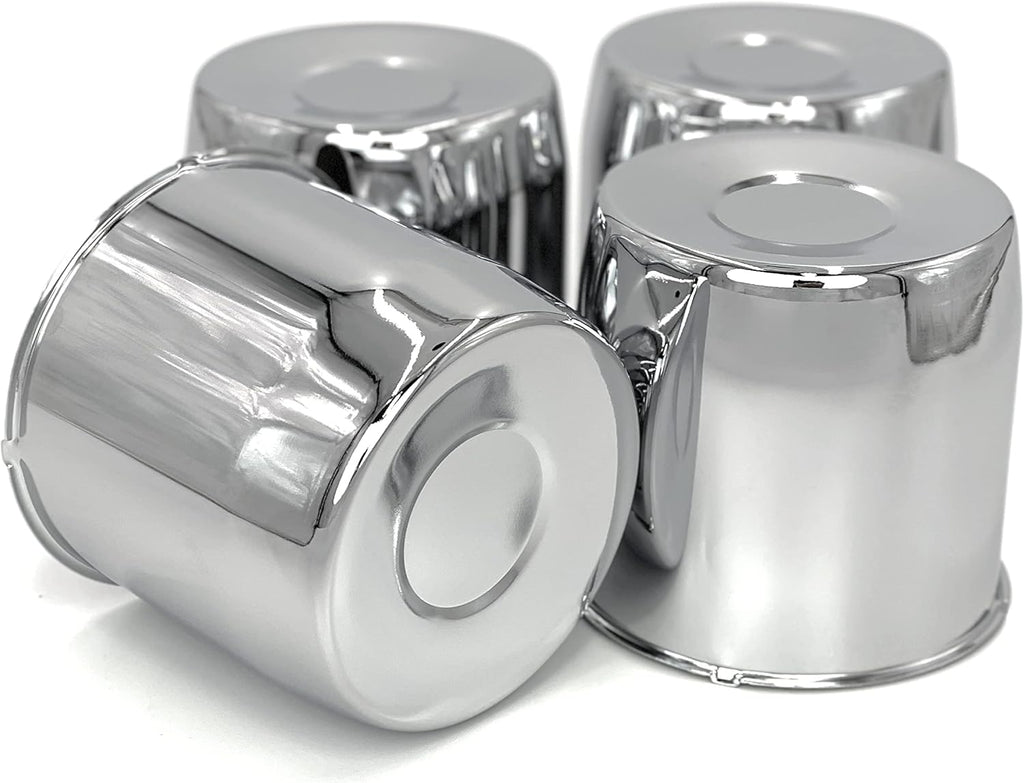 4 Chrome 5.15 Push Through Center Caps L463
