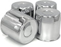 4 Chrome 5.15 Push Through Center Caps L463