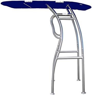 Folding Center Console Boat Tower Bimini Canopy Black L81711