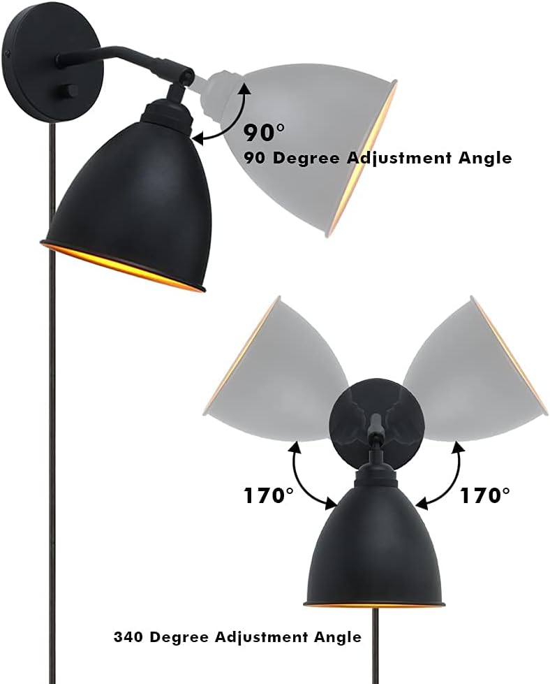 Vintage Plug in Wall Sconce O190
