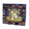 Wooden Nativity Advent Calendar with 24 Magnetic Piece O3283