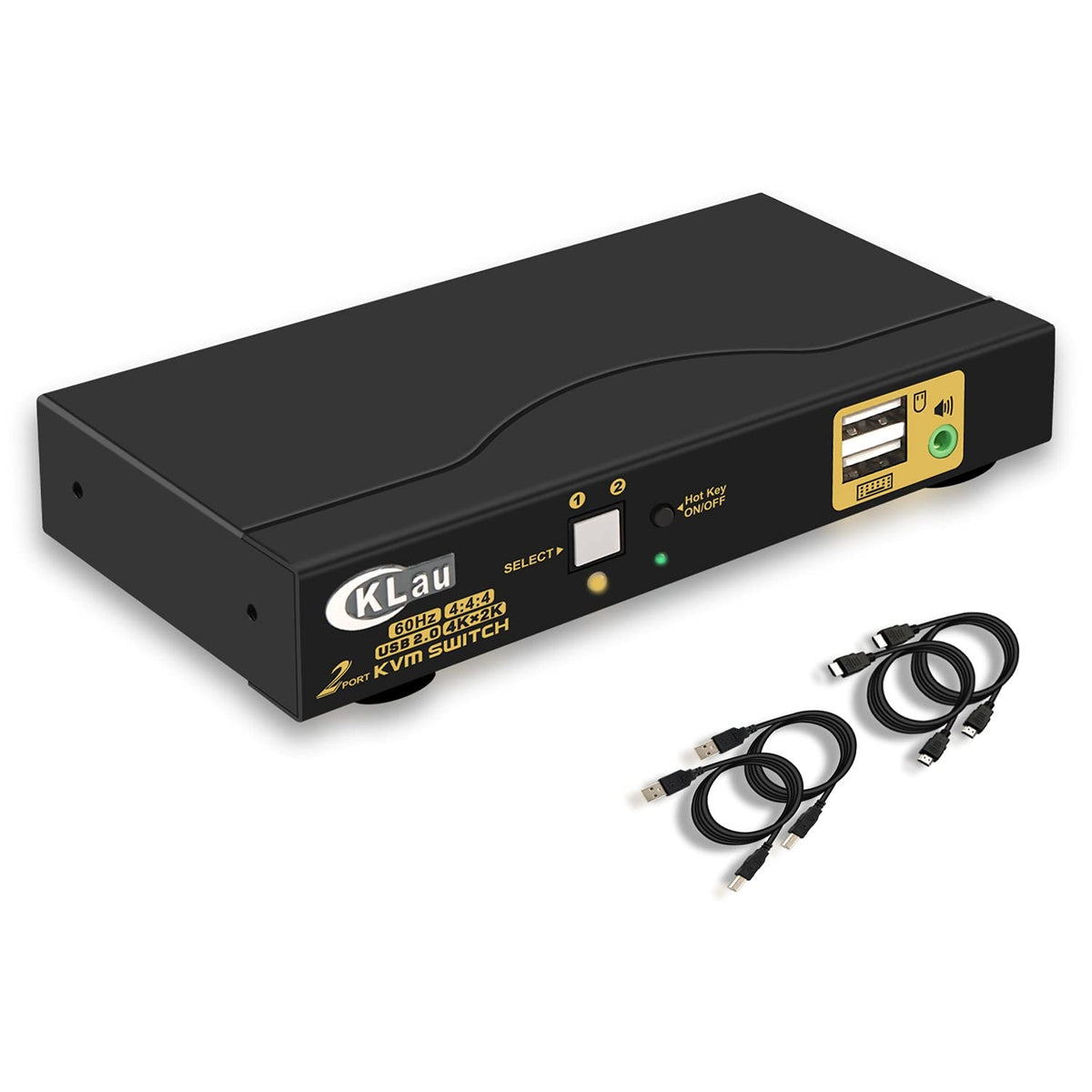 4 Port KVM Switch with Audio C7944