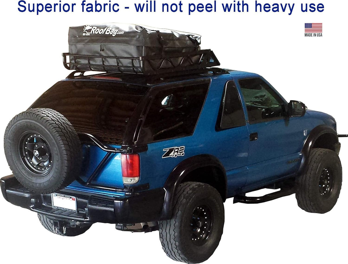 11 Cubic Feet Waterproof Rooftop Cargo Carrier with Straps and Mat X6026