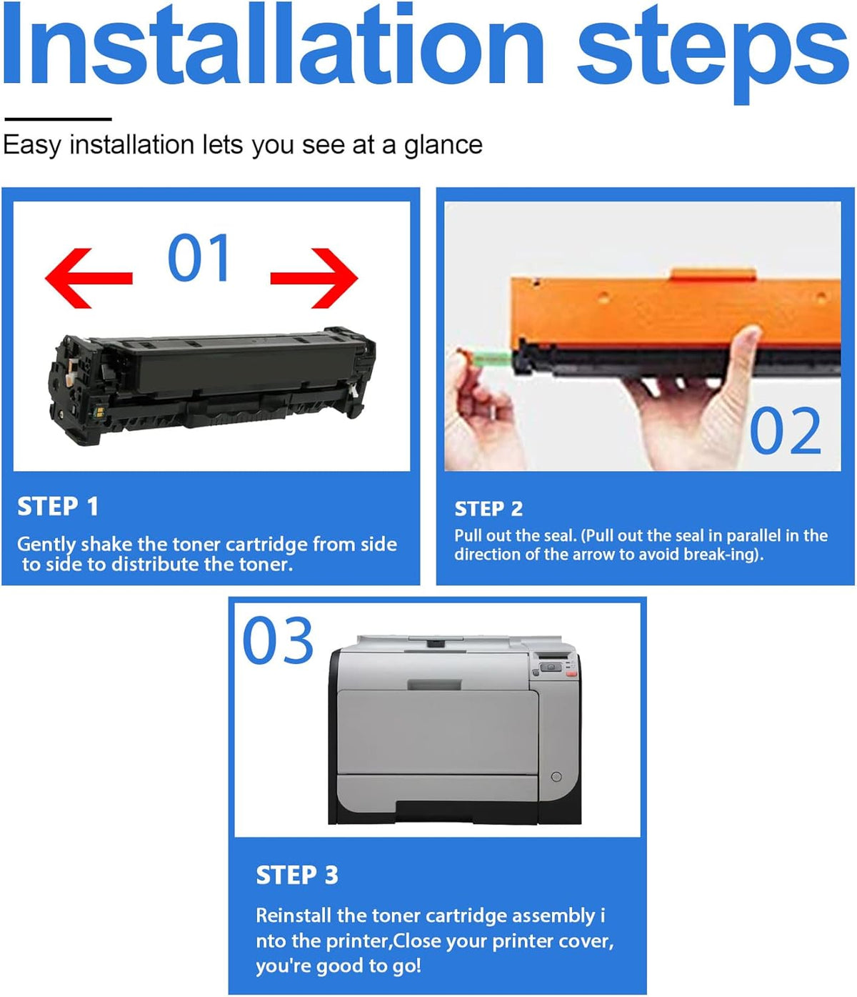 304A Toner Cartridge Replacement 3 Pack M940856