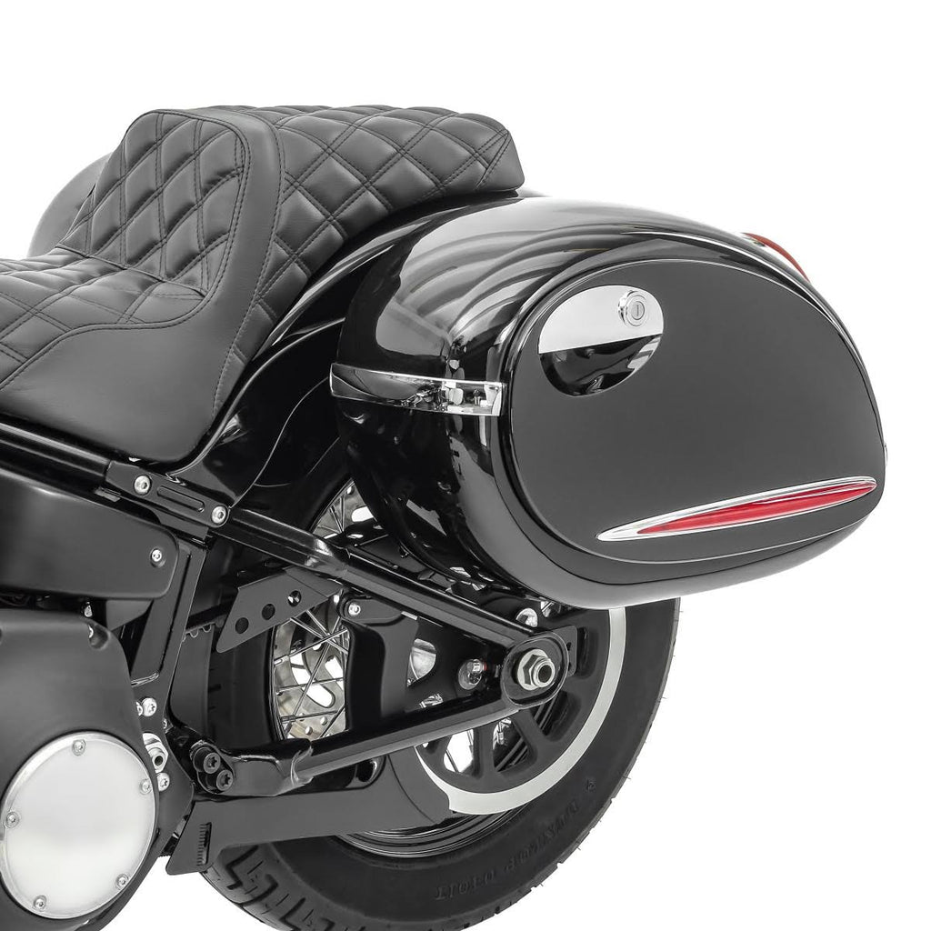 Black Hard Saddlebags Set N16671