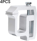 4Pcs Alloy Steel Mounting Clamps 2inch Throat Depth A9092