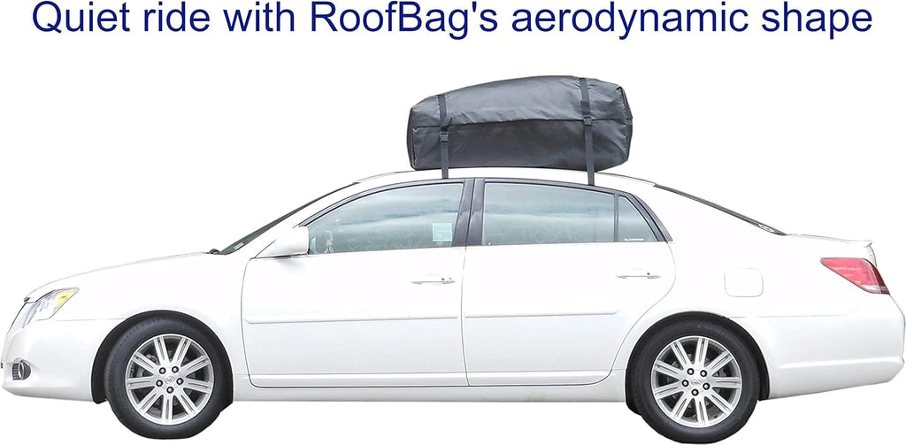11 Cubic Feet Waterproof Rooftop Cargo Carrier with Straps and Mat X6026