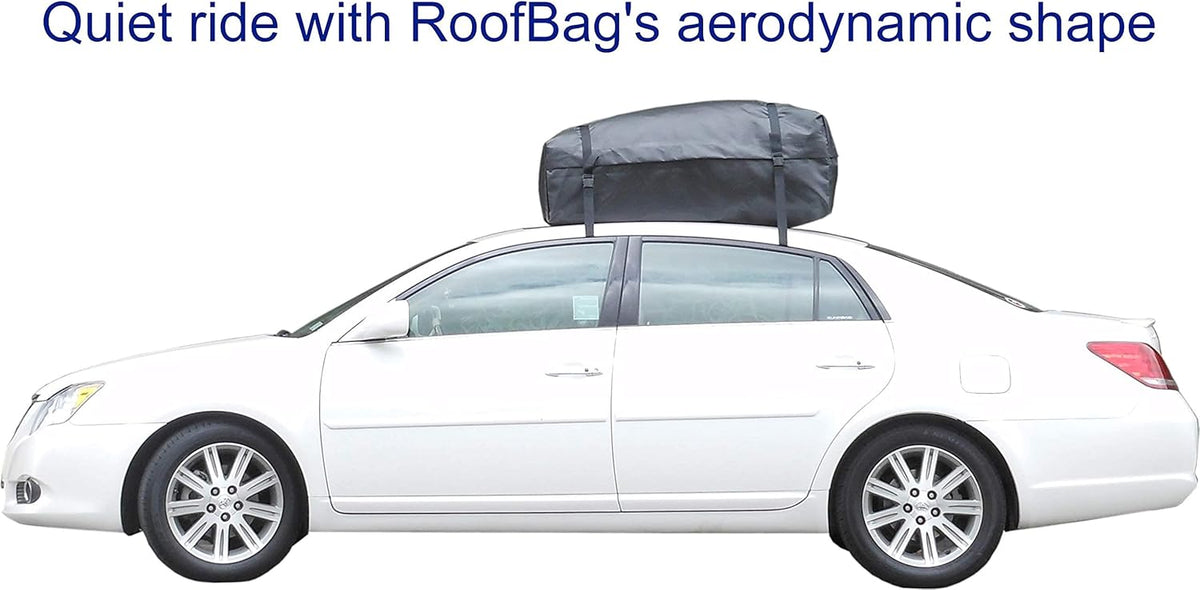 11 Cubic Feet Waterproof Rooftop Cargo Carrier with Straps and Mat X6026