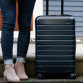 Green Carry-On with Built-in Battery G535
