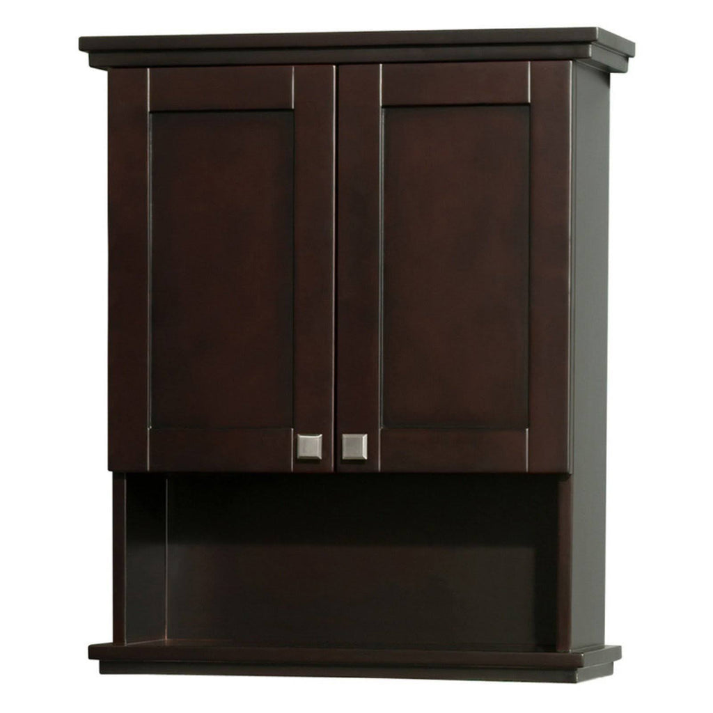 25 in. Wall Cabinet in Espresso J35177