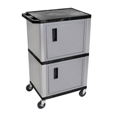 Mobile Printer Stand with Cabinet Storage K416471