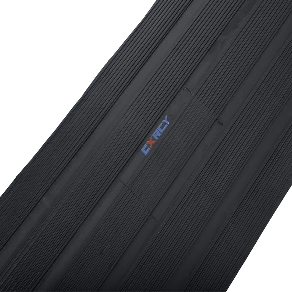 3PCS Rubber Heavy Duty Driveway Curb Ramps B96441