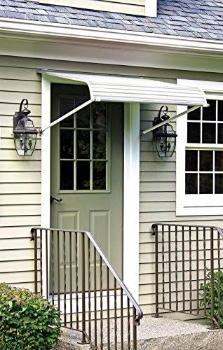 Aluminum Door Canopy with Support Arms J498815