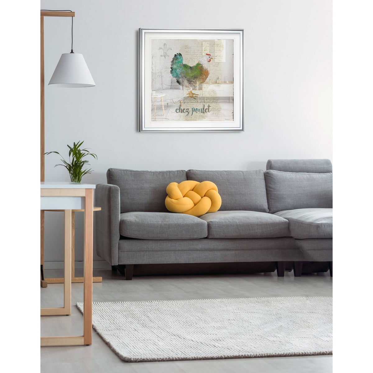 Framed Giclee Print 24 x 24 P7167