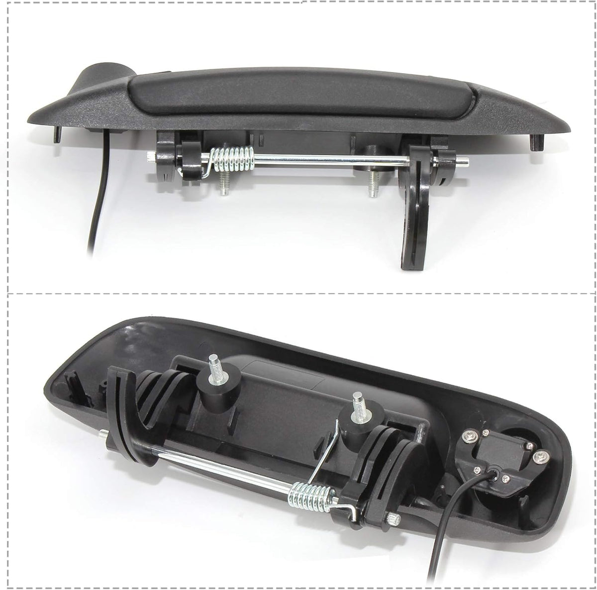 Tailgate Handle Backup Rear View Camera for Dodge Ram 1500 2500 3500 2002-2008 Black B609