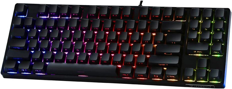 89 Keys Mechanical Gaming Keyboard with Cherry MX Blue Switch M280