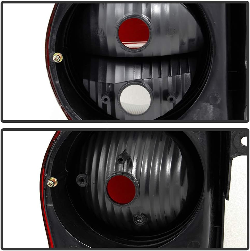 Red Smoke Tail Lights Brake Lamps Left+Right S95924