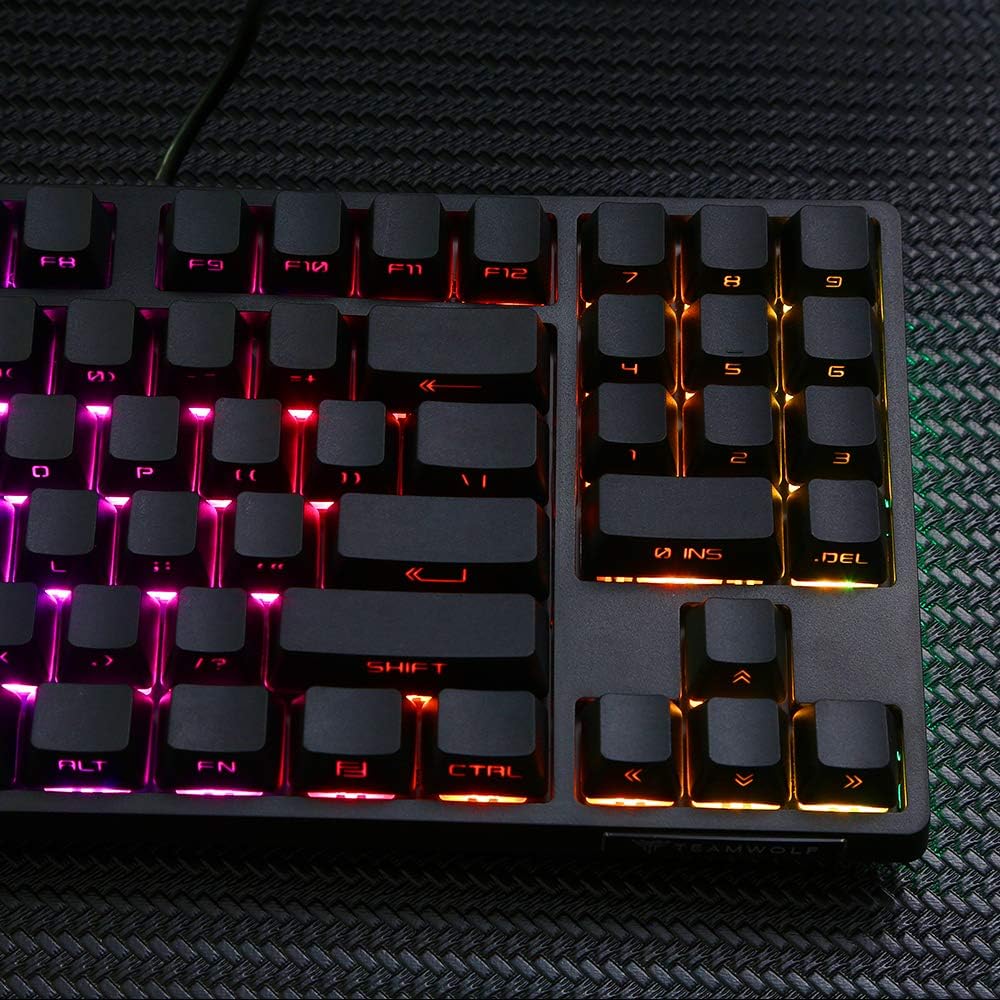 89 Keys Mechanical Gaming Keyboard with Cherry MX Blue Switch M280